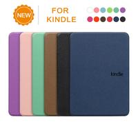 Étui pour Kindle Paperwhite 2022 2021, pochette 1 2 3 4 5 6 7 8 9 10e 11e génération 2019 2018, housse de protection 6 6.8 pouces Funda Grass Green