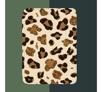 Étui pour Kindle Touch 2014 (pour Kindle 7ème génération) Ereader Slim Housse de protection Smart Case pour modèle WP63Gw, 6 pouces, étui Kindle classique durable et robuste/motif léopard feu