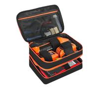 Étui pour kit de test électrique - Étui de voyage pour disjoncteur de courant - Porte-outils étanche pour multimètre, batteries, pinces, câbles et