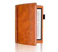 Étui pour Kobo Aura HD 6,8" Modèle : N204B Housse en cuir PU avec pour liseuse Kobo Aura HD Smart Slim Folio Cover avec fonction veille/réveil automatique pour Kobo Aura HD 6,8" (marron)