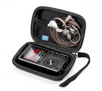 Etui pour Lecteur MP3 pour HIFI WALKER H2 Hi-Res Audio Player, étui de Voyage Noir à Coque Dure Durable pour lecteurs MP3 MP4, iPod Shuffle, câble USB, écouteurs, Cartes mémoire, Disque U, clés
