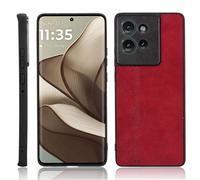 Étui Pour Léger Motorola Edge 50 Léger Antichoc Slim Classique Conception Contractée - Rouge