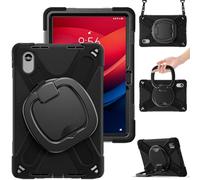 Étui pour Lenovo Idea Tab K11 2ème Gén 11" TB-336FU TB-336ZU 2025, Coque Lenovo Idea Tab K11 2ème Gén 11" 2025, Coque de Protection Robuste pour Enfants avec Béquille Rotative, Bandoulière Réglable