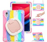 Étui pour Lenovo Idea Tab K11 2ème Gén 11" TB-336FU TB-336ZU 2025, Coque Lenovo Idea Tab K11 2ème Gén 11" 2025, Coque de Protection Robuste pour Enfants avec Béquille Rotative, Bandoulière Réglable
