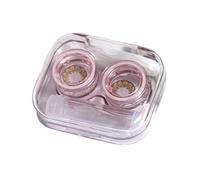 Étui pour lentilles de contact, boîte de contact portable,Kit d'étui pour lentilles de transparentes portables - Outil de suppression de l'applicateur de de protection complète pour le