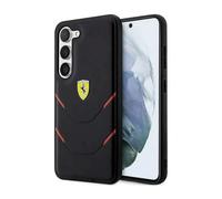Etui pour lignes Ferrari Hot Stamp, Noir - Galaxy S23