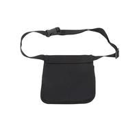 Étui pour lotion de massage Pochette de Massage à la taille, 1 pièce, une/deux bouteilles, sac bouteille, fournitures ceinture réglables, étui Lotion professionnel for thérapeute(Black Double Mouth)