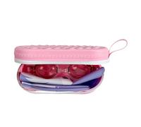 Étui pour lunettes de natation - Boîte de rangement pour lunettes sous-marines | Boîte de rangement en silicone pour lunettes de plongée grande capacité pour adolescents et enfants