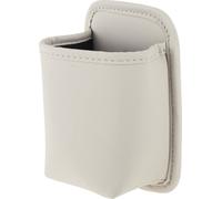Étui Pour Lunettes De Soleil Universel Pour Voiture Porte-Lunettes En Cuir Blanc 15x10.5cm
