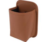Étui Pour Lunettes De Soleil Universel Pour Voiture Porte-Lunettes En Cuir Orange 15x10.5cm
