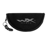 Étui pour lunettes Wiley X Zippered Semi Hard Case - Black
