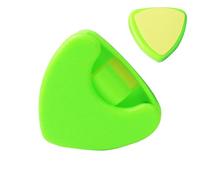 Étui pour médiators de guitare, organiseur portable réutilisable, pour guitares électriques, guitares acoustiques, Vert, Refer to description, Unisexe