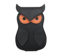 Étui pour médiators en forme de hibou, étui pour médiator de guitare,Boîte de rangement en cuir PU pour pics en forme d'animaux | Accessoires de musicien, sac de rangement Portable pour médiator de gu