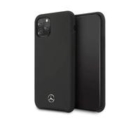 Étui pour Mercedes iPhone 11 Pro, noir - Silicone Line Hardcase MEHCN58SILBK
