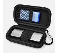 Étui pour Moniteur Cardiaque Compatible avec AliveCor Kardia Mobile ECG/KardiaMobile 6L pour appareils Apple et Android - Coque Uniquement (Noir et Gris)