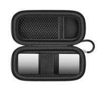 Étui pour moniteur cardiaque, compatible avec AliveCor KardiaMobile 6L, moniteur ECG à 6 mesures, compatible avec les smartphones Apple et Android, coque uniquement (noir intense)