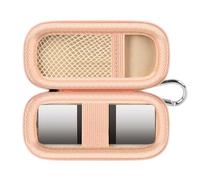 Étui pour moniteur cardiaque compatible avec AliveCor KardiaMobile 6L, moniteur ECG à 6 mesures, compatible avec les smartphones Apple et Android, étui uniquement (rose)