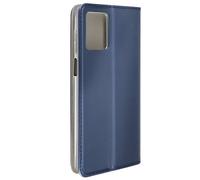 Etui pour Motorola Moto G14 Porte-carte Fonction Support Bleu Nuit