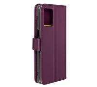 Étui pour Moto G54 Portefeuille Support série Binfen Color Violet Foncé