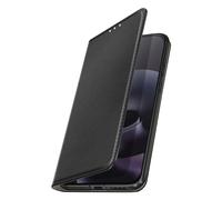 Étui pour Moto G87 avec Porte-carte Magnétique et Fonction Support Vidéo Noir