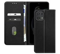 Étui pour smartphone - Motorola - Edge 20 Lite - Noir - Portefeuille - Support Vidéo