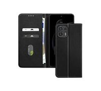 Étui pour smartphone - Motorola - Edge 20 Lite - Noir - Portefeuille - Support Vidéo
