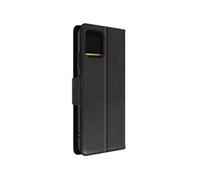Etui pour Motorola Edge 40 Pro Portefeuille Support Série Bara Soft Leather Noir