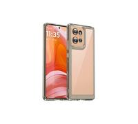 Etui pour Motorola Edge 50 anti-traces de doigts, robuste, avec bordures souples et surélevées pour une protection optimaleCompatible avec Motorola