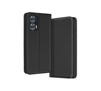 Étui pour Motorola Edge 50 Fusion Clapet Porte-carte et Support Noir