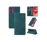Etui pour Motorola Edge 50 Fusion RFID Blocking Flip Book Pliant Wallet Cuir avec porte-carte et couvercle de la kickstand compatible avec Motorola