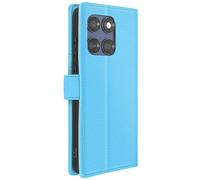 Étui pour Motorola Edge 60 Fusion Portefeuille Languette Magnétique Bleu