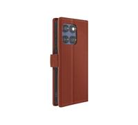 Etui pour Motorola Edge 60 Fusion Portefeuille Languette Magnétique Marron