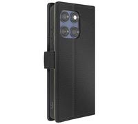 Étui pour Motorola Edge 60 Fusion Portefeuille Languette Magnétique Noir