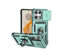 Etui Pour Motorola MOTO G 5G 2025 Anneau Hodler Magnétique Support Aimant De Voiture Vert