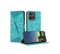 Etui pour Motorola MOTO G PLAY 2025 Protection Flip Soft PU Le cuir couvercle en cuir compatible avec Motorola MOTO G PLAY 2025-Vert