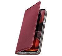 Avizar Étui clapet Motorola Moto G15 / G15 Power avec fonction support Bordeaux