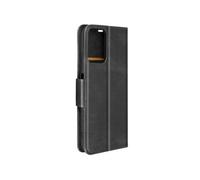 Etui pour Motorola Moto G24, G04 et G04s Portefeuille Support Dragonne Noir