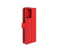 Etui pour Motorola Moto G84 Porte-carte Support Vidéo Série Vintage Rouge