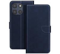 Etui pour Motorola Moto G86 / G86 Power Folio Classique avec Fonction Support Bleu nuit