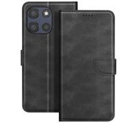 Etui pour Motorola Moto G86 / G86 Power Folio Classique avec Fonction Support Noir