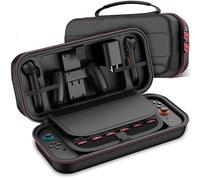 Étui pour Nintendo Switch 2, Ultra Protection Switch 2 avec beaucoup d'espace pour Joycon & bloc d'alimentation UE, support de charge, 24 jeux/autres accessoires, étui de transport Switch 2 pour