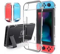 Étui pour Nintendo Switch,Coque Ultra Fine,Protecteur,Transparent Semi-Rigide,5 pièces