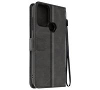 Étui pour Nokia C22 Dragonne Clapet Support Portefeuille Noir