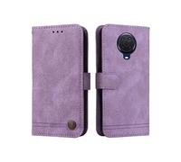 Etui Pour Nokia G10 Housse De Protection Supports De Fente Pour Carte Cuir FOXDOCK Violet