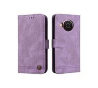 Etui Pour Nokia X10 Cuir Housse De Protection Supports De Fente Pour Carte FOXDOCK Violet
