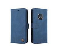 Etui Pour NOKIA XR 20 Supports De Fente Pour Carte Housse De Protection Cuir FOXDOCK Bleu