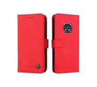 Etui Pour NOKIA XR 20 Supports De Fente Pour Carte Housse De Protection Cuir FOXDOCK Rouge