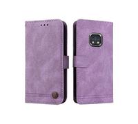 Etui Pour NOKIA XR 20 Supports De Fente Pour Carte Housse De Protection Cuir FOXDOCK Violet