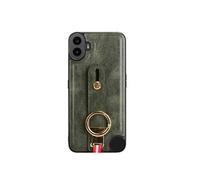 Etui Pour Nothing CMF Phone 1 Compatibilité Sangle De Poignet Avec Ouvre-bouteille Béquille A Boucle Cuir PU Premium Vert