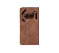 Etui pour Nothing Phone 2a et 2a Plus Denim Portefeuille et Stand Marron clair
